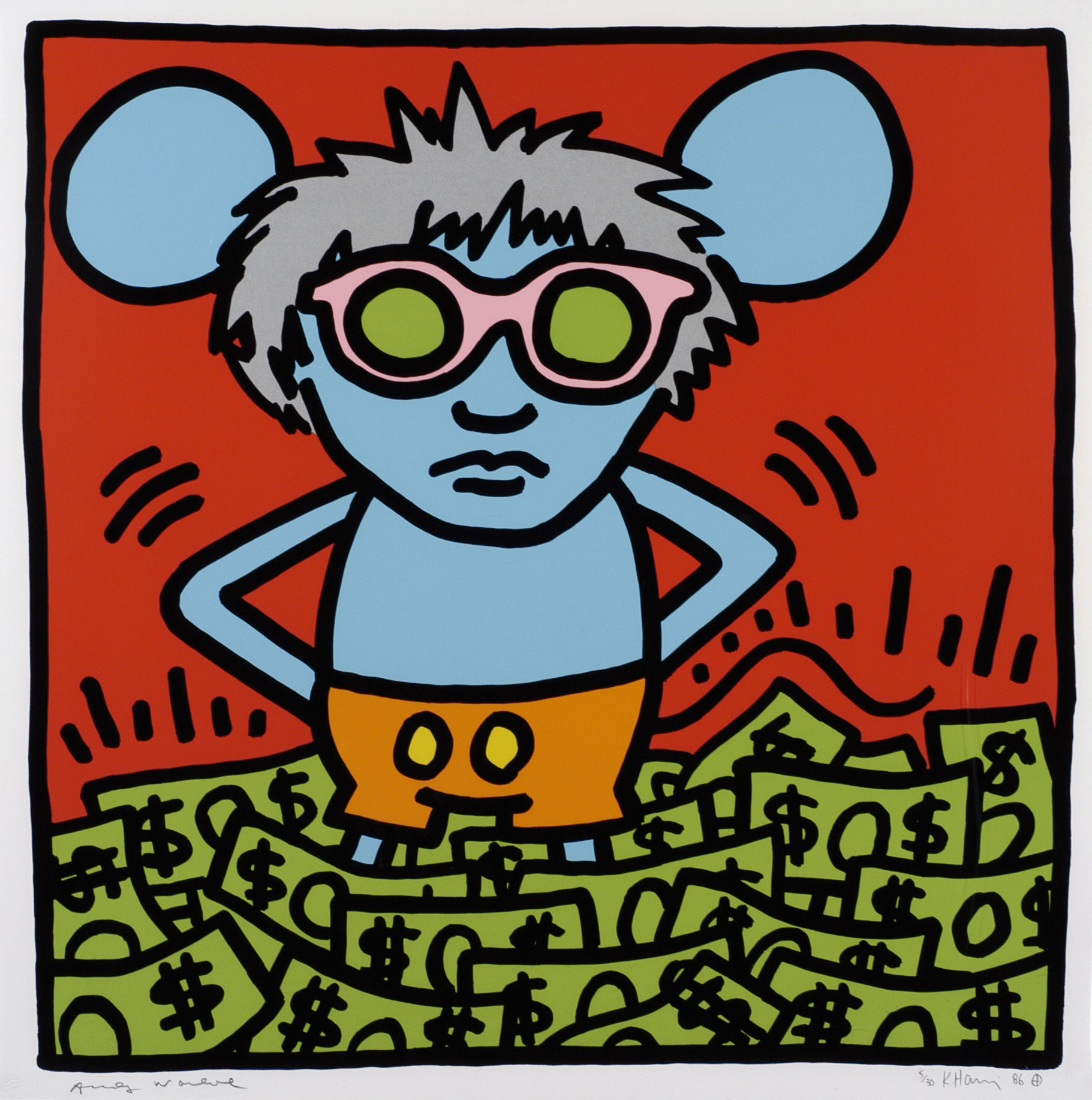 キース・ヘリング展 Keith Haring; Prints and other works From
